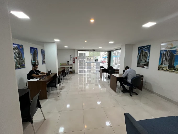 Interior do escritório Militino Imóveis